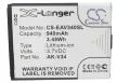 Emporia AK-V34 (V1.0) helyettesítő mobiltelefon akkumulátor (Li-ion, 3.7V, 940mAh / 3.48Wh) - Utángyártott