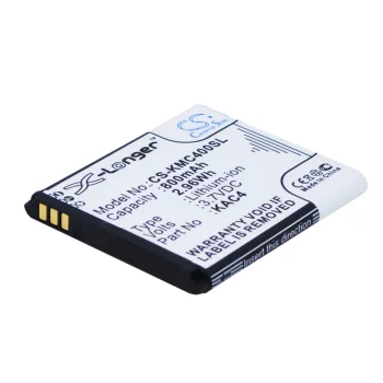   KAZAM KAC4-AAABD008954 helyettesítő mobiltelefon akkumulátor (Li-ion, 3.7V, 800mAh / 2.96Wh) - Utángyártott