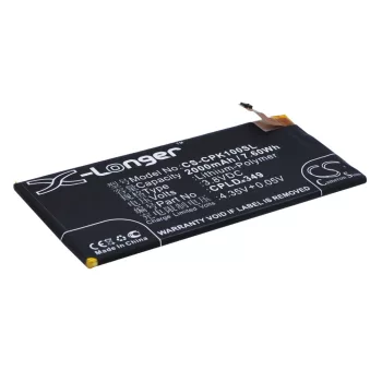   Coolpad CPLD-349 helyettesítő mobiltelefon akkumulátor (Li-Polymer, 3.8V, 2000mAh / 7.6Wh) - Utángyártott
