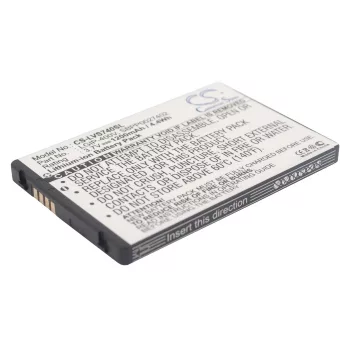   Verizon LGIP-400V helyettesítő mobiltelefon akkumulátor (Li-ion, 3.7V, 1200mAh / 4.44Wh) - Utángyártott