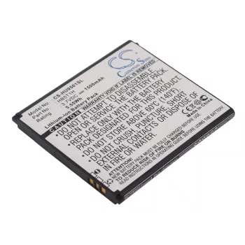  Huawei HB5T1H helyettesítő mobiltelefon akkumulátor (Li-ion, 3.7V, 1500mAh / 5.55Wh) - Utángyártott