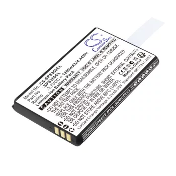   SpectraLink 84743432 helyettesítő mobiltelefon akkumulátor (Li-ion, 3.7V, 1200mAh / 4.44Wh) - Utángyártott