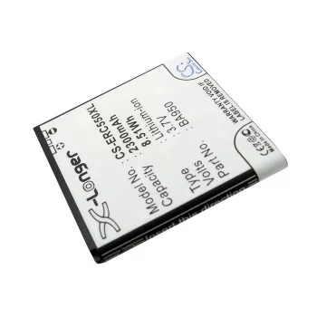   Sony Ericsson BA950 helyettesítő mobiltelefon akkumulátor (Li-ion, 3.7V, 2300mAh / 8.51Wh) - Utángyártott