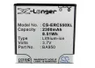 Sony Ericsson BA950 helyettesítő mobiltelefon akkumulátor (Li-ion, 3.7V, 2300mAh / 8.51Wh) - Utángyártott