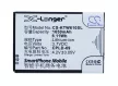 K-Touch TBW7801 helyettesítő mobiltelefon akkumulátor (Li-ion, 3.7V, 1650mAh / 6.11Wh) - Utángyártott