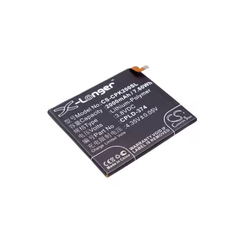   Coolpad CPLD-374 helyettesítő mobiltelefon akkumulátor (Li-Polymer, 3.8V, 2000mAh / 7.6Wh) - Utángyártott