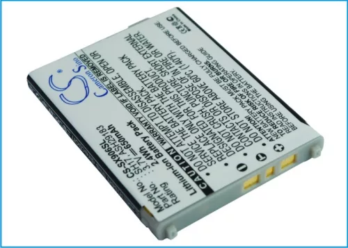 Sharp ASH29183, SH17 helyettesítő mobiltelefon akkumulátor (Li-ion, 3.7V, 650mAh / 2.41Wh) - Utángyártott