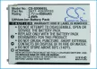 Sharp ASH29183, SH17 helyettesítő mobiltelefon akkumulátor (Li-ion, 3.7V, 650mAh / 2.41Wh) - Utángyártott