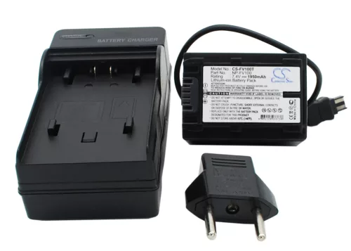 Sony NP-FV100 helyettesítő akkumulátor (Li-ion, 7.4V, 1950mAh / 14.43Wh) - Utángyártott