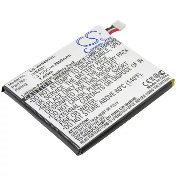   Huawei HB4M1 helyettesítő mobiltelefon akkumulátor (Li-Polymer, 3.7V, 2000mAh / 7.4Wh) - Utángyártott
