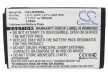 LG LGTL-GBIP helyettesítő mobiltelefon akkumulátor (Li-ion, 3.7V, 780mAh / 2.89Wh) - Utángyártott