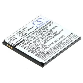   MobiWire 178064184 helyettesítő mobiltelefon akkumulátor (Li-Polymer, 3.7V, 1800mAh / 6.66Wh) - Utángyártott