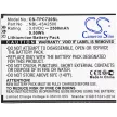 TP-Link Neffos C7s készülékhez mobiltelefon akkumulátor (Li-Ion, 2500mAh / 9.5Wh, 3.8V) - Utángyártott