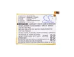 ZTE Z981 készülékhez mobiltelefon akkumulátor (Li-Polymer, 3400mAh / 13.09Wh, 3.85V) - Utángyártott