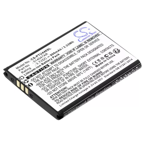 Panasonic 514047AR helyettesítő mobiltelefon akkumulátor (Li-ion, 3.7V, 900mAh / 3.33Wh) - Utángyártott