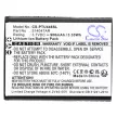 Panasonic 514047AR helyettesítő mobiltelefon akkumulátor (Li-ion, 3.7V, 900mAh / 3.33Wh) - Utángyártott