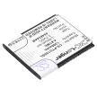 Panasonic 454854AR-E helyettesítő mobiltelefon akkumulátor (Li-ion, 3.7V, 1300mAh / 4.81Wh) - Utángyártott