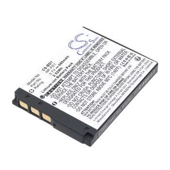   Sony NP-BD1, NP-FD1 helyettesítő akkumulátor (Li-ion, 3.7V, 680mAh) - Utángyártott