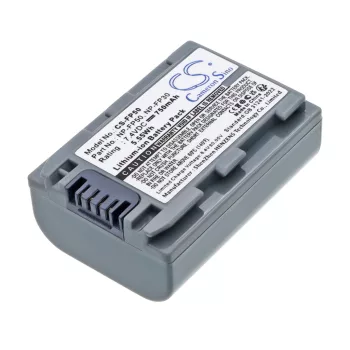   Sony NP-FP30, NP-FP50, NP-FP51 helyettesítő akkumulátor (Li-ion, 7.4V, 750mAh) - Utángyártott