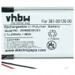 Garmin 010-02357-00 készülékhez okosóra akkumulátor (Li-Polymer, 400mAh / 1.48Wh, 3.7V) - Utángyártott