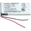 Garmin 010-02357-00 készülékhez okosóra akkumulátor (Li-Polymer, 400mAh / 1.48Wh, 3.7V) - Utángyártott