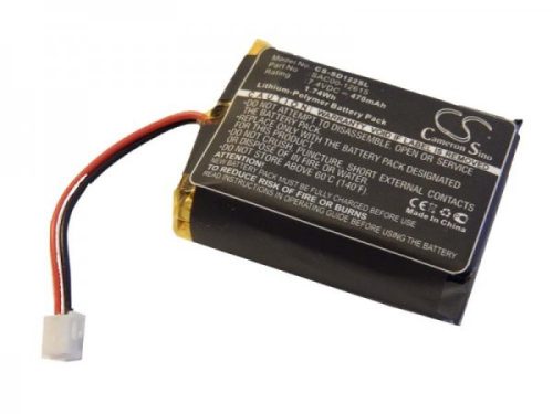 SportDog SD-1225 Transmitter készülékhez kutyakiképző akkumulátor (Li-Polymer, 470mAh / 3.48Wh, 7.4V) - Utángyártott