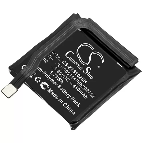 Nubia Li3905T44P6h292752 helyettesítő okosóra akkumulátor (Li-Polymer, 450mAh / 1.73Wh, 3.85V) - Utángyártott