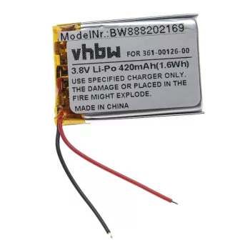   Garmin 361-00126-00 helyettesítő okosóra akkumulátor (Li-Polymer, 420mAh / 1.6Wh, 3.8V) - Utángyártott