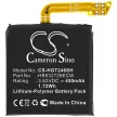 Huawei HB532729ECW helyettesítő okosóra akkumulátor (Li-Polymer, 450mAh / 1.72Wh, 3.82V) - Utángyártott
