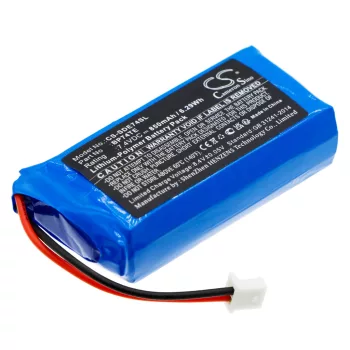   Dogtra BP74TE helyettesítő kutyakiképző akkumulátor (Li-Polymer, 850mAh / 6.29Wh, 7.4V) - Utángyártott