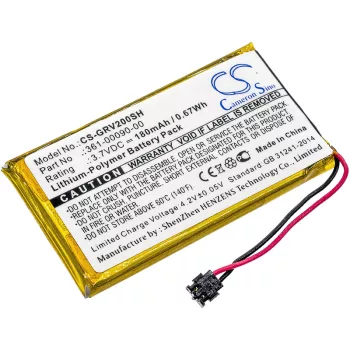   Garmin 361-00090-00 helyettesítő okosóra akkumulátor (Li-Polymer, 180mAh / 0.67Wh, 3.7V) - Utángyártott