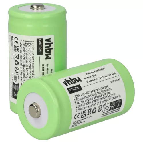 ROCKHART UKW Baustellenradio készülékhez 2 db rádió akkumulátor (NiMh, 3000mAh / 3.6Wh, 1.2V) - Utángyártott