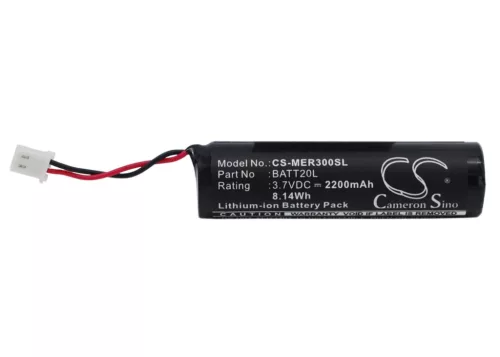 Midland ER200, ER300 készülékekhez rádió akkumulátor (Li-Ion, 2200mAh / 8.14Wh, 3.7V) - Utángyártott