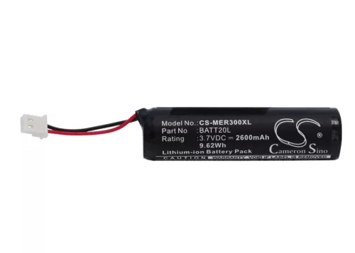 Midland ER200, ER300 készülékekhez rádió akkumulátor (Li-Ion, 2600mAh / 9.62Wh, 3.7V) - Utángyártott