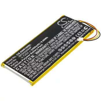   Geneva BPS454094P helyettesítő rádió akkumulátor (Li-Polymer, 2400mAh / 8.88Wh, 3.7V) - Utángyártott