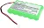 Graetz NA150D05C100 helyettesítő rádió akkumulátor (NiMh, 2000mAh / 14.4Wh, 7.2V) - Utángyártott