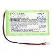 Graetz NA150D05C100 helyettesítő rádió akkumulátor (NiMh, 2000mAh / 14.4Wh, 7.2V) - Utángyártott