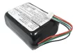 Logitech 533-000050, HRMR15/51 helyettesítő rádió akkumulátor (NiMh, 2000mAh / 2.4Wh, 12V) - Utángyártott