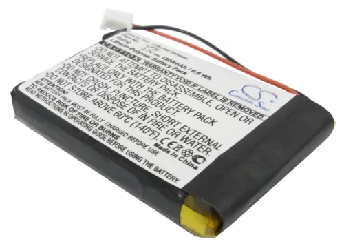 Pure Digital Pocket DAB1500 készülékhez rádió akkumulátor (Li-Polymer, 1800mAh / 6.66Wh, 3.7V) - Utángyártott