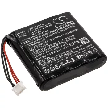   Marshall TF18650-2200-1S4PA helyettesítő rádió akkumulátor (Li-Ion, 3400mAh / 48.96Wh, 14.4V) - Utángyártott