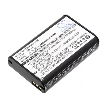   Tascam DR-1, DR-100 készülékekhez diktafon akkumulátor (Li-Ion, 1800mAh / 6.66Wh, 3.7V) - Utángyártott