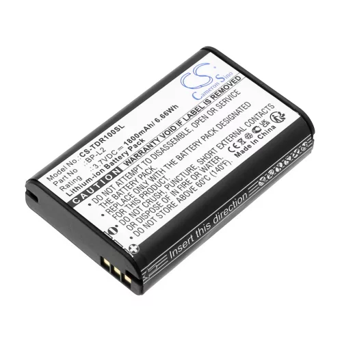 Tascam DR-1, DR-100 készülékekhez diktafon akkumulátor (Li-Ion, 1800mAh / 6.66Wh, 3.7V) - Utángyártott