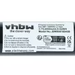 Sharp MD-CS100, MD-MS100 készülékekhez akkumulátor (Li-Ion, 2600mAh / 9.62Wh, 3.7V) - Utángyártott