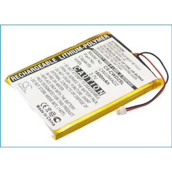  Cowon iAudio D2 készülékhez MP3-lejátszó akkumulátor (Li-Polymer, 1800mAh / 6.66Wh, 3.7V) - Utángyártott