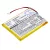 Cowon iAudio D2 készülékhez MP3-lejátszó akkumulátor (Li-Polymer, 1800mAh / 6.66Wh, 3.7V) - Utángyártott