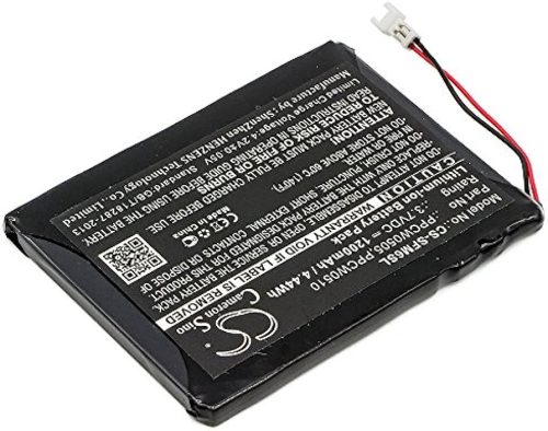 Cowon iAudio X5 30GB készülékhez MP3-lejátszó akkumulátor (Li-Ion, 1200mAh / 4.44Wh, 3.7V) - Utángyártott