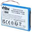Sony NW-A3000 készülékhez MP3-lejátszó akkumulátor (Li-Ion, 850mAh / 3.15Wh, 3.7V) - Utángyártott