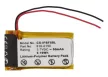 Apple 616-0150 helyettesítő MP3-lejátszó akkumulátor (Li-Polymer, 50mAh / 0.19Wh, 3.7V) - Utángyártott