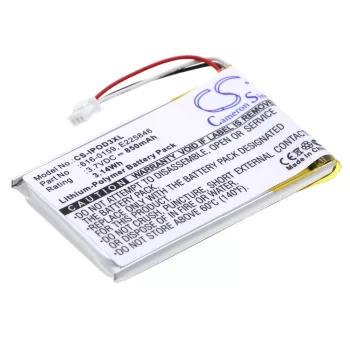   Apple 616-0159 helyettesítő MP3-lejátszó akkumulátor (Li-Ion, 850mAh / 3.15Wh, 3.7V) - Utángyártott