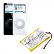 Apple 616-0223 helyettesítő MP3-lejátszó akkumulátor (Li-Polymer, 400mAh / 1.48Wh, 3.7V) - Utángyártott